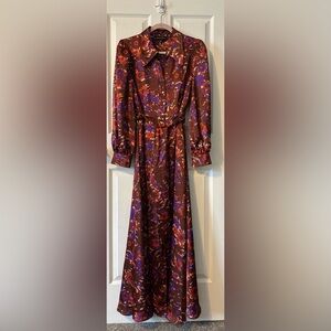 NWOT INC Floral Shirtdress